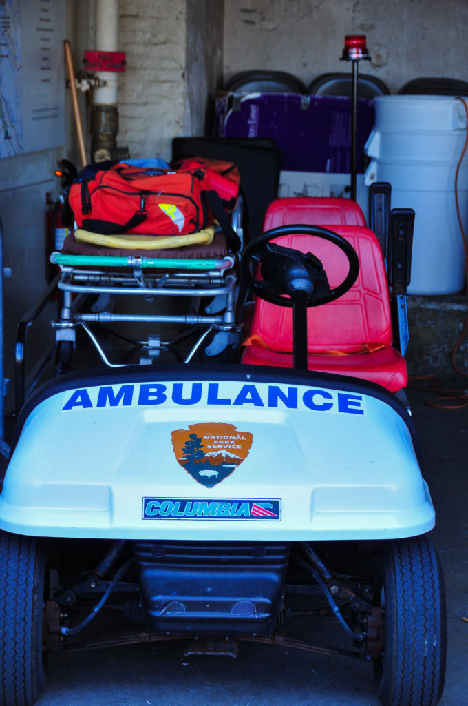 Alcatraz ambulance