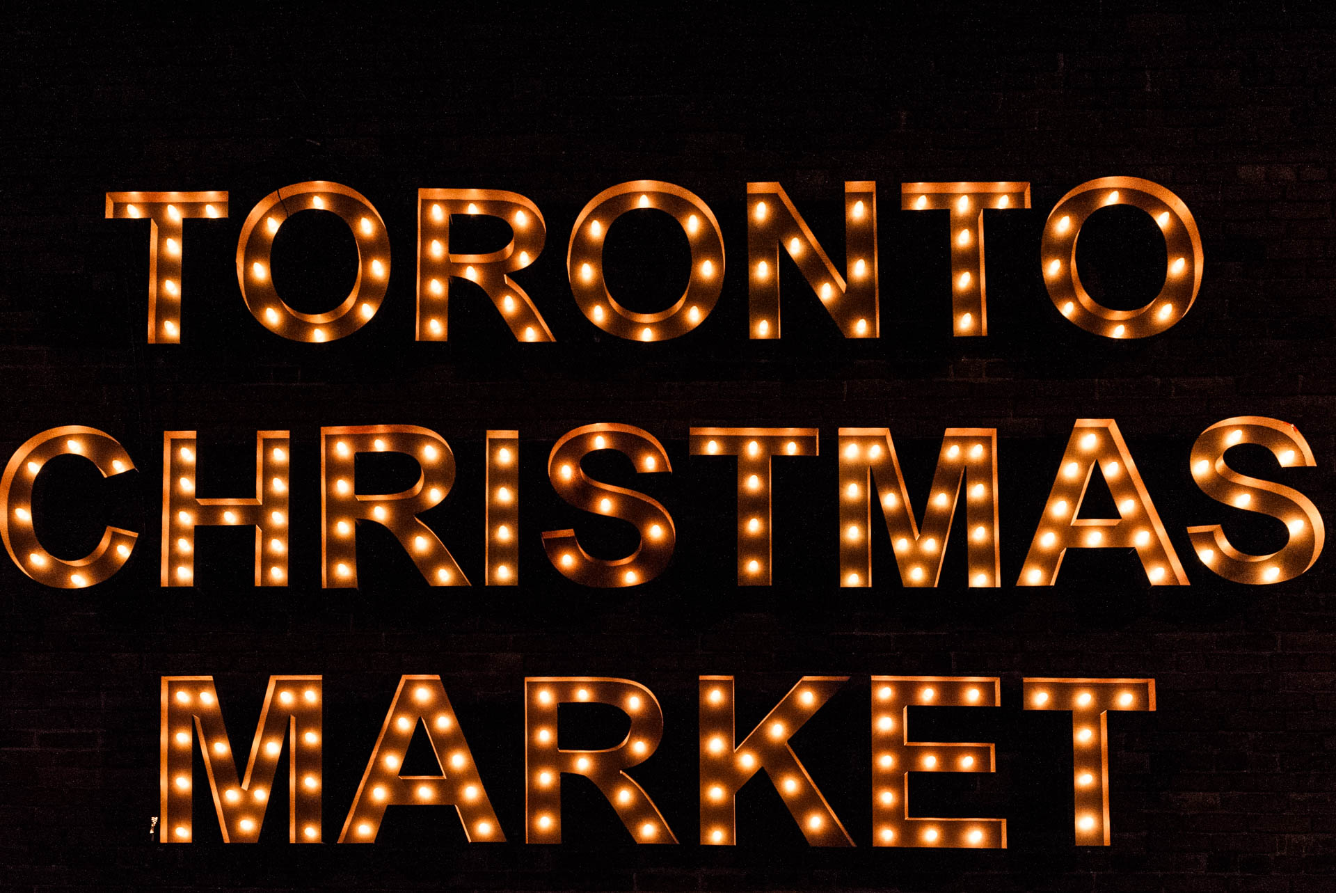 Christmas Market, Distillery District in Toronto