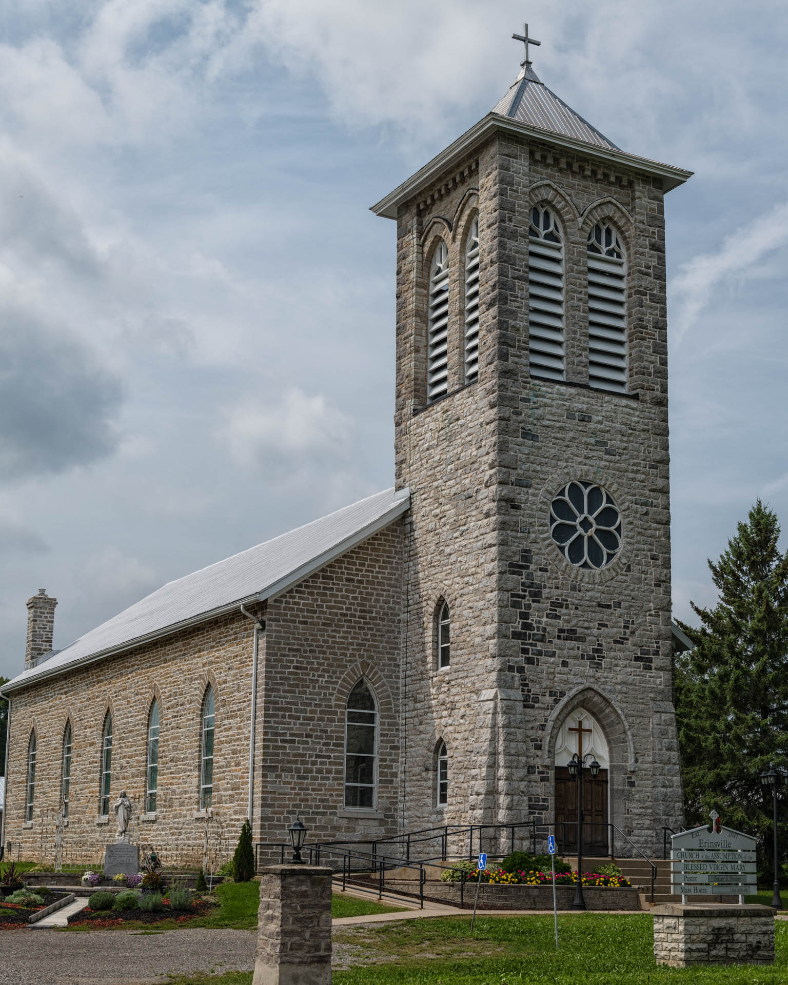 Church of the Assumption of the Blessed Virgin Mary, Erinsville, 1847