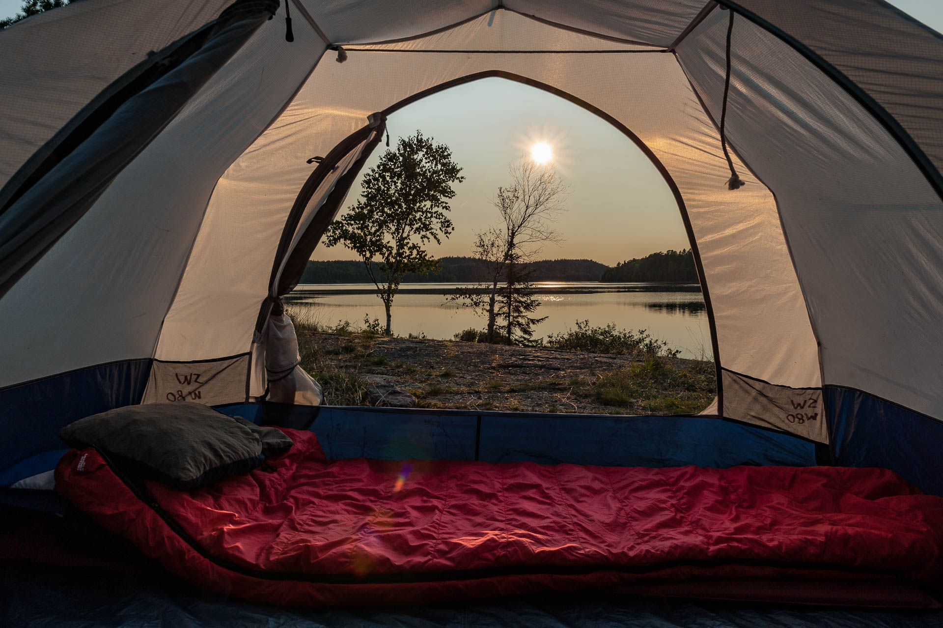 Diamond Lake campsite