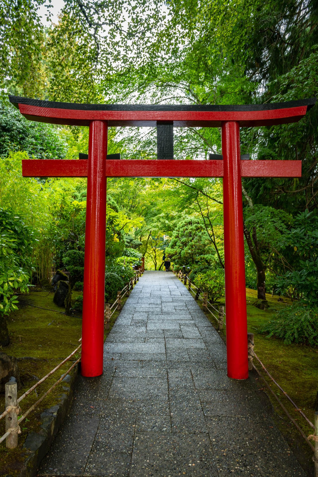 Entrance to the Japanese Garden at Butchart Gardens