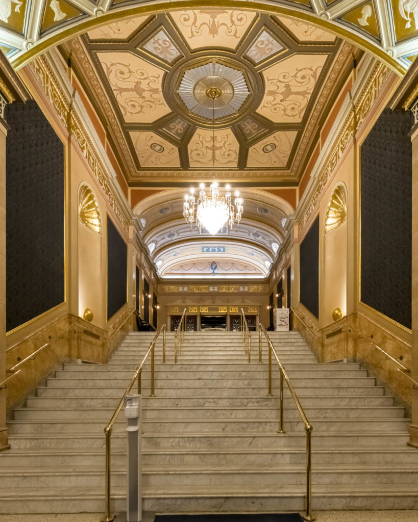 Grand Entrance Staircase of the Elgin and Winter Garden Theatres (1913)