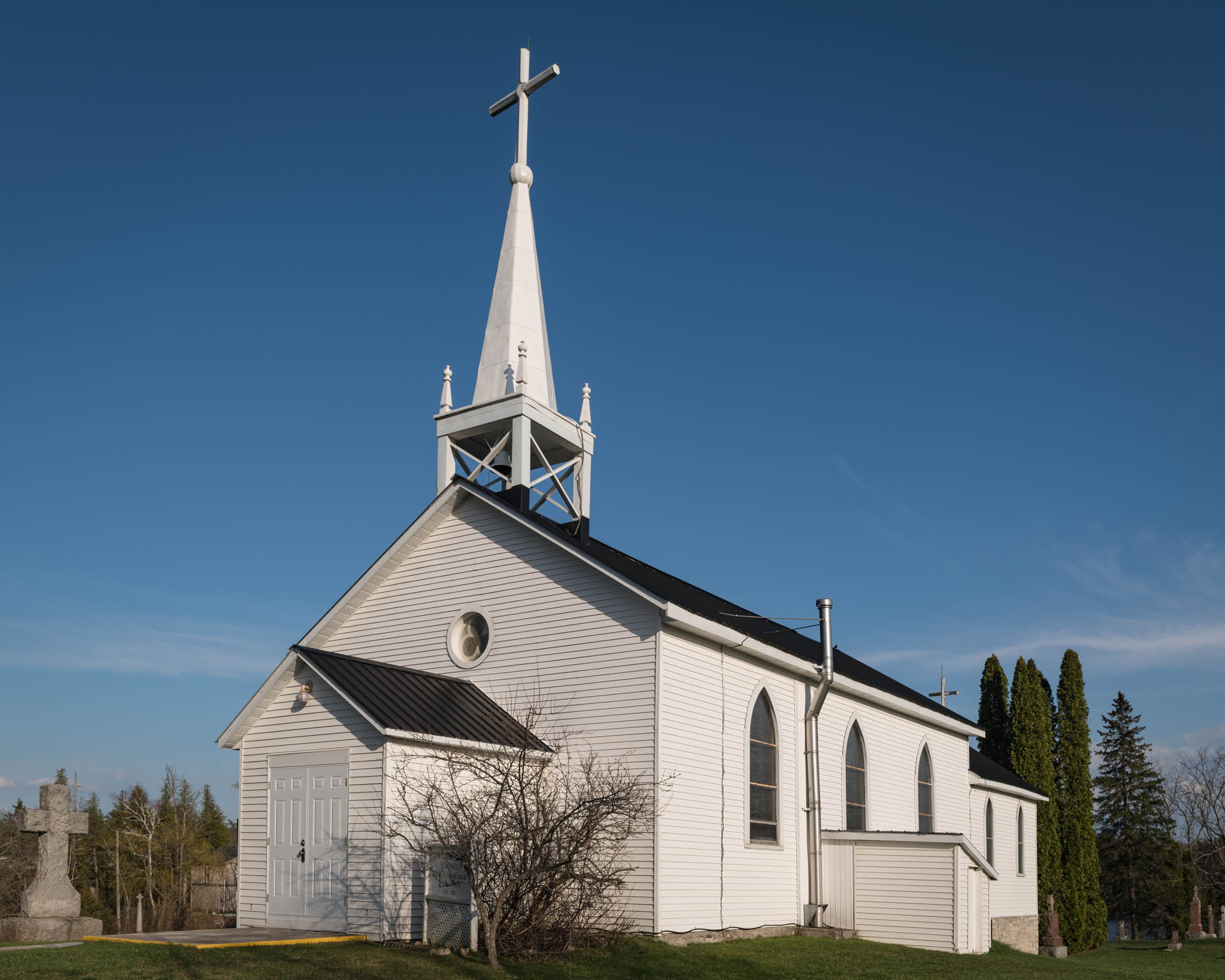 Our Lady of Good Counsel Roman Catholic Church, Young's Point, Ontario 1865