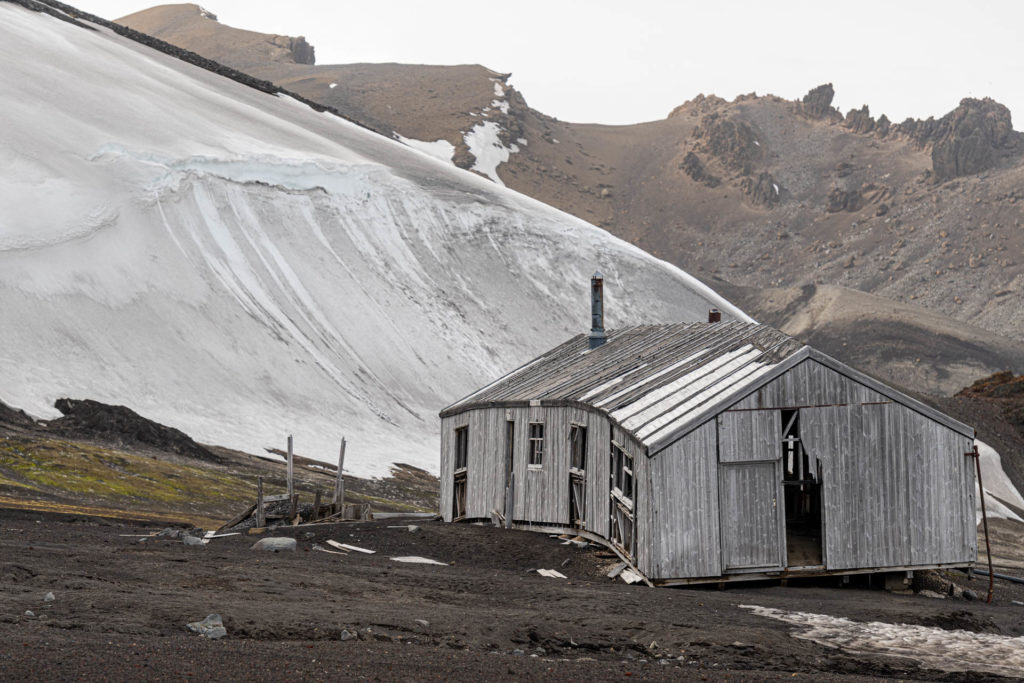 Remains of a whaling station at Deception Island