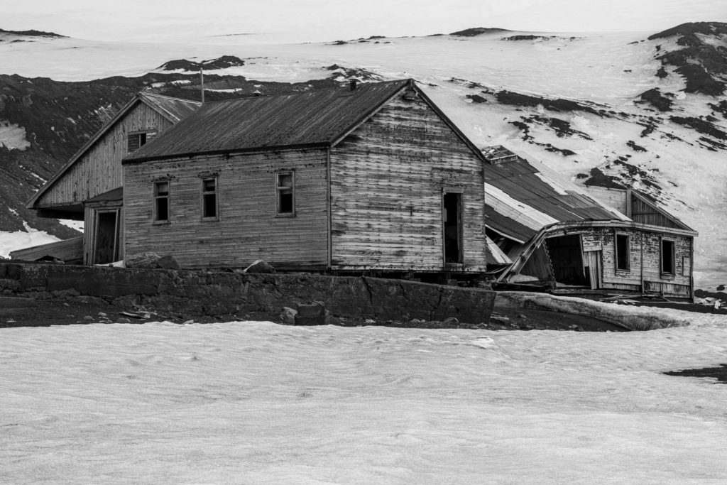 Remains of a whaling station at Deception Island