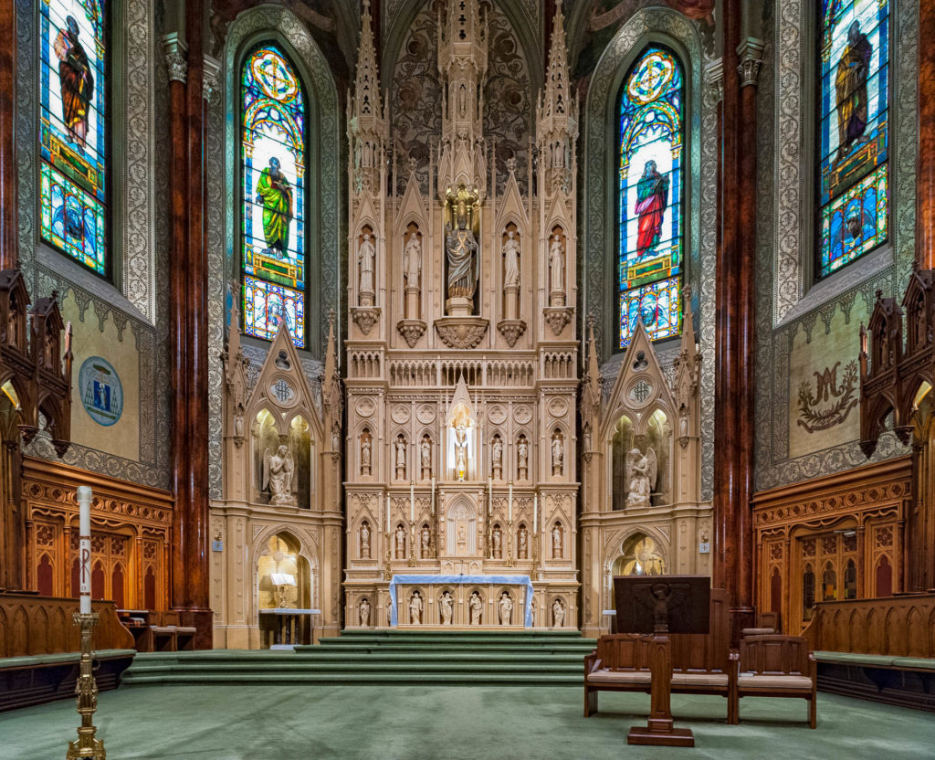 St. Patrick's Basilica (1843-47),  Montreal