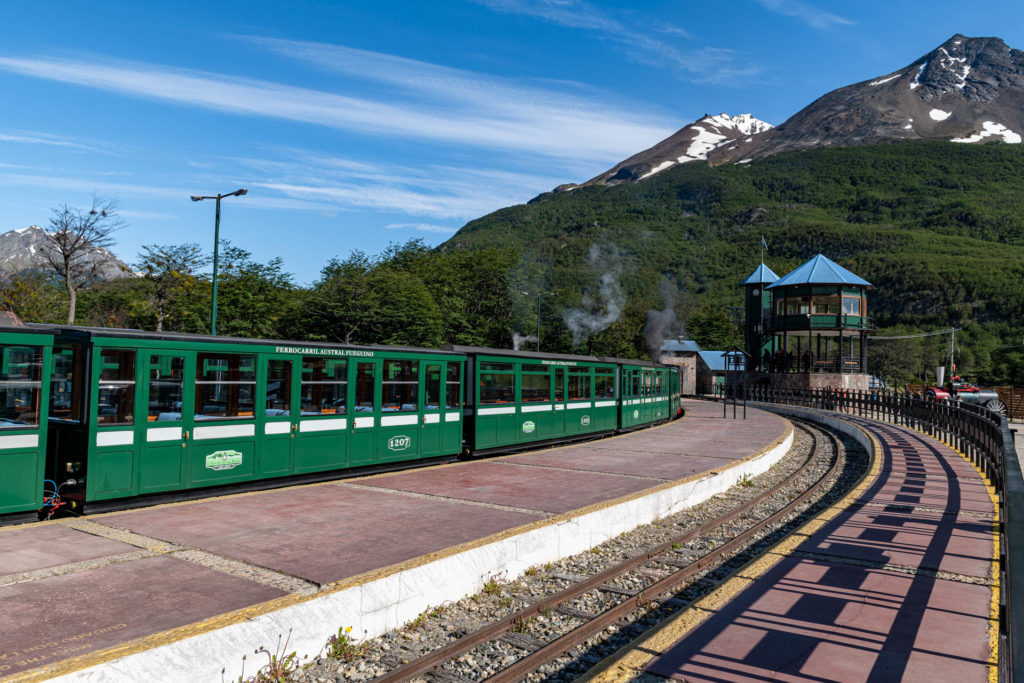 The End of the World Train in Tierra de Fuego National Park