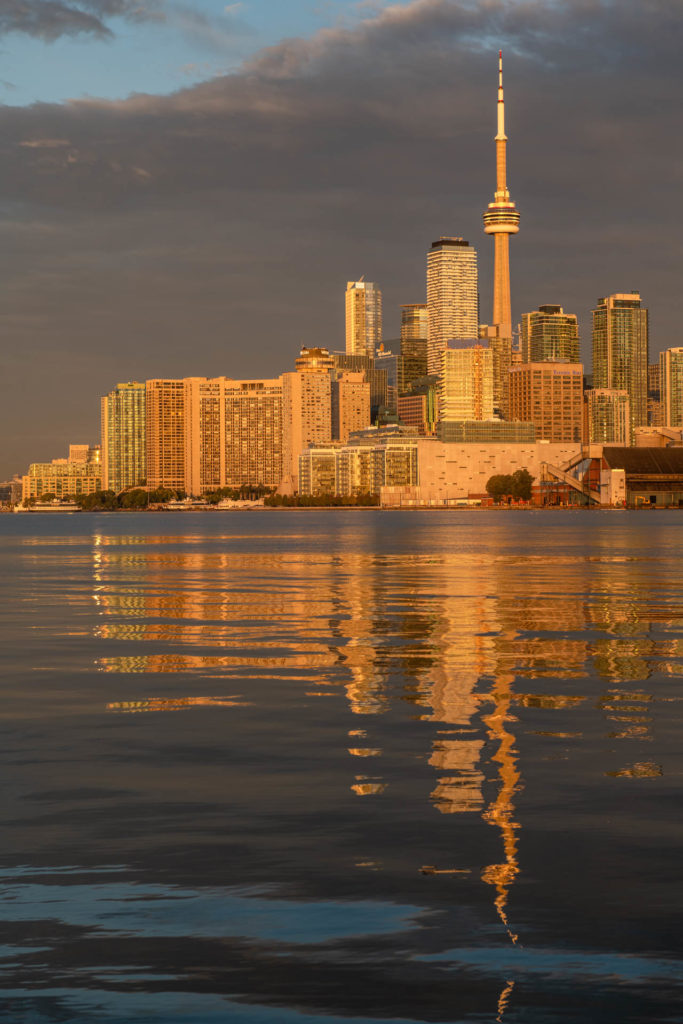 Toronto skyline - Golden Hour
