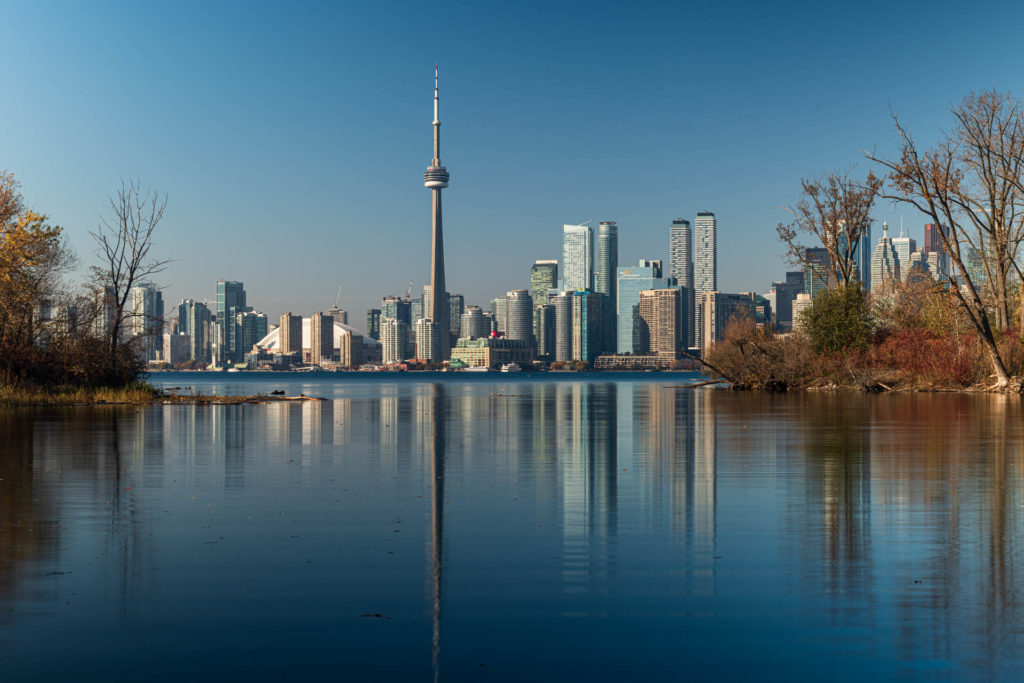 Toronto skyline from Toronto Islands