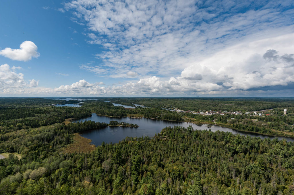 View from Temagami Tower