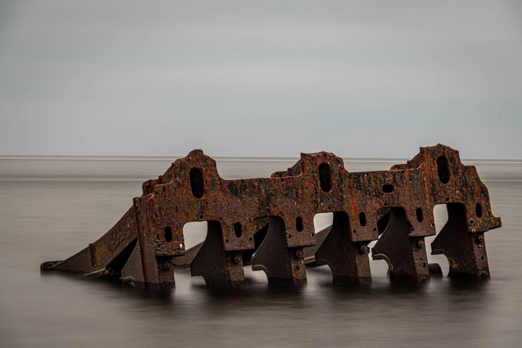 Remains of the SS Ethie from 1911