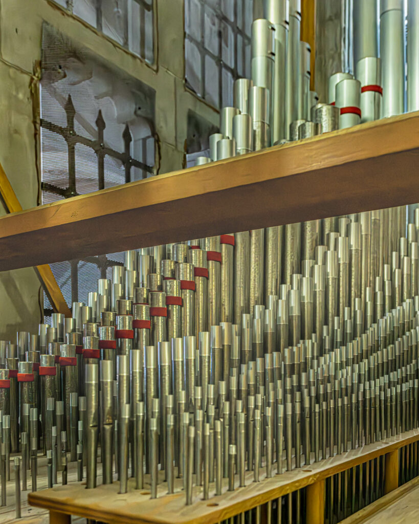 YPBC organ pipes