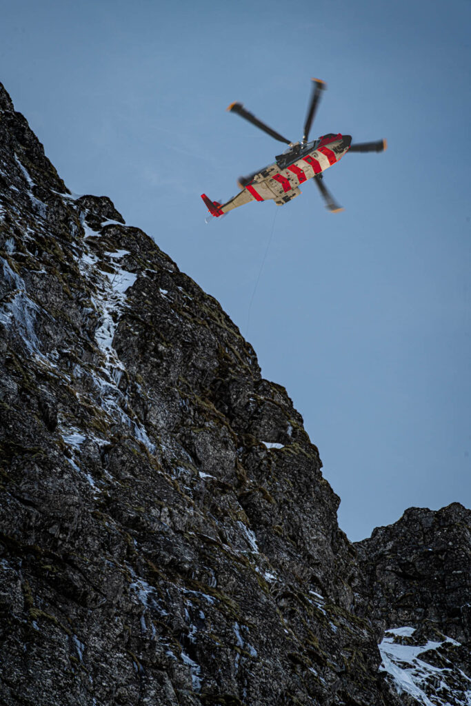 Moskenes - Lofoten Islands - Helicopter rescue 
