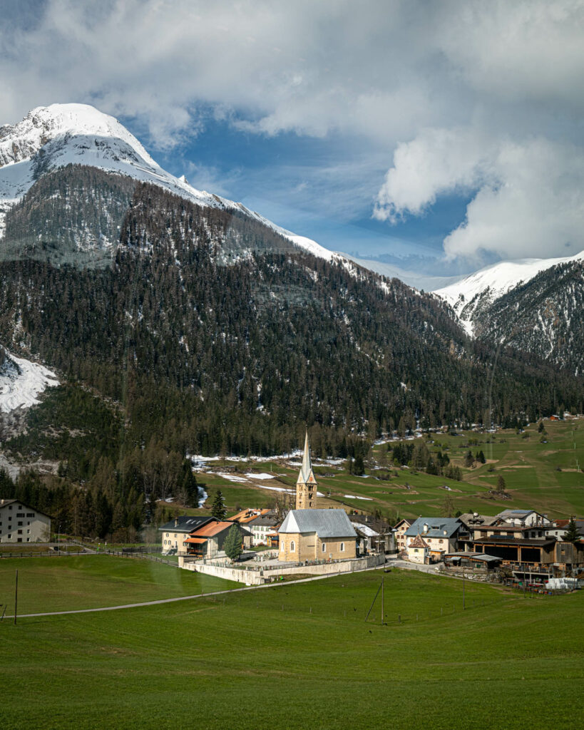 Alpine village