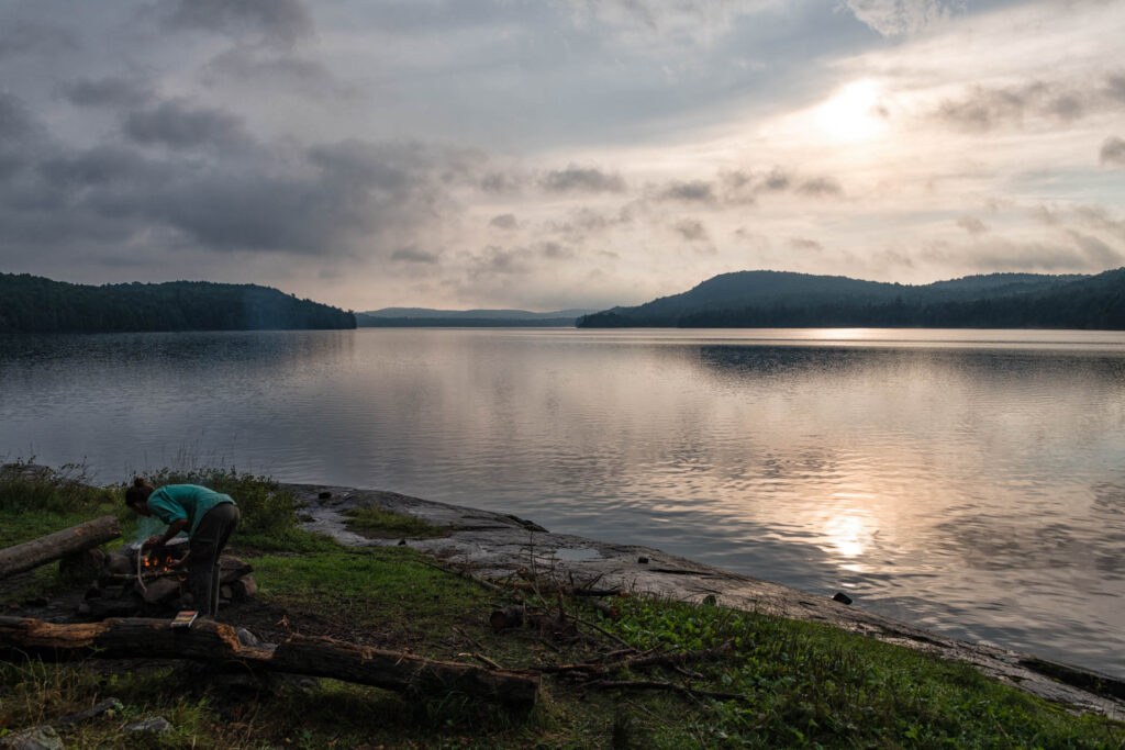 Breakfast on Biggar Lake