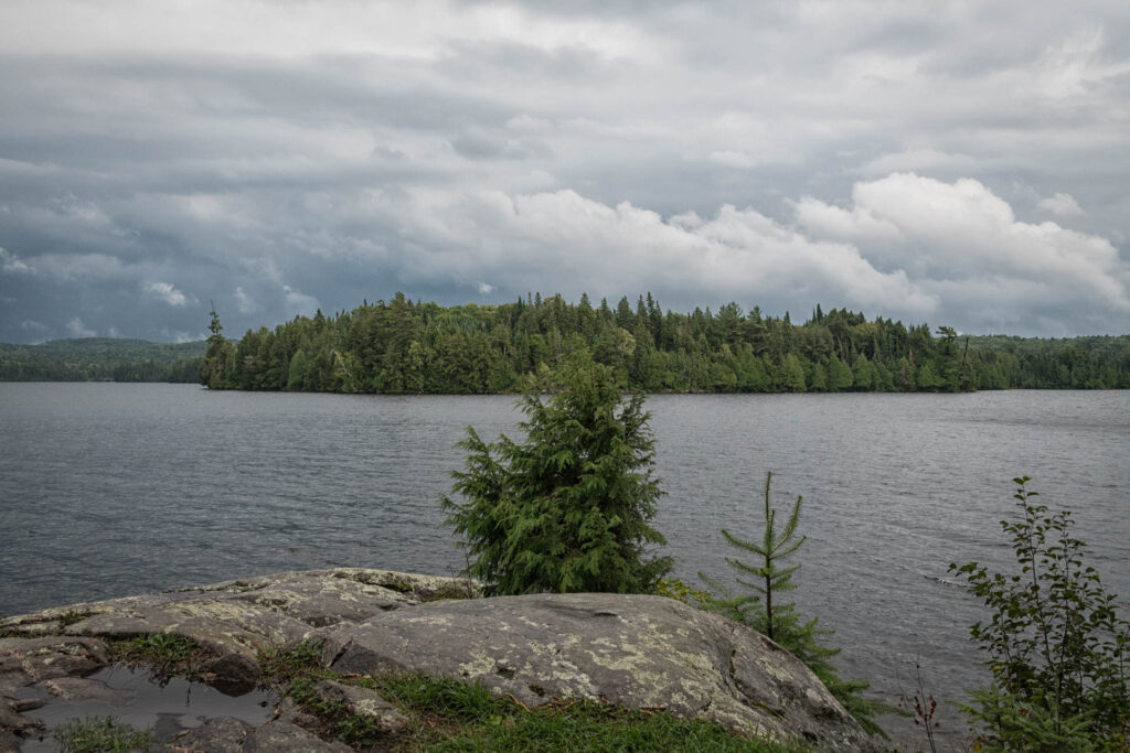 Campsite on Three Mile Lake