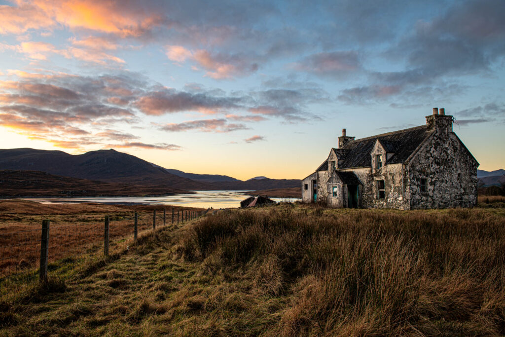 abandoned Crofter House on Eishken Estate - Isle of Lewis | Focus On Mee | Robert Mee