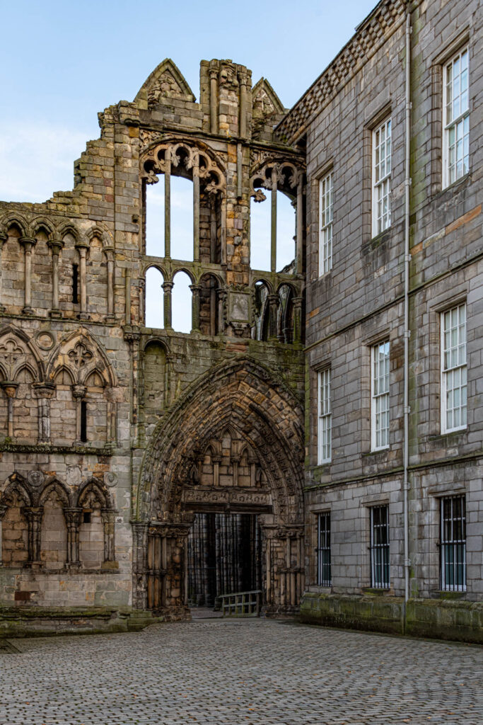 Abbey ruins at Holyrood Palace | Focus On Mee | Robert Mee