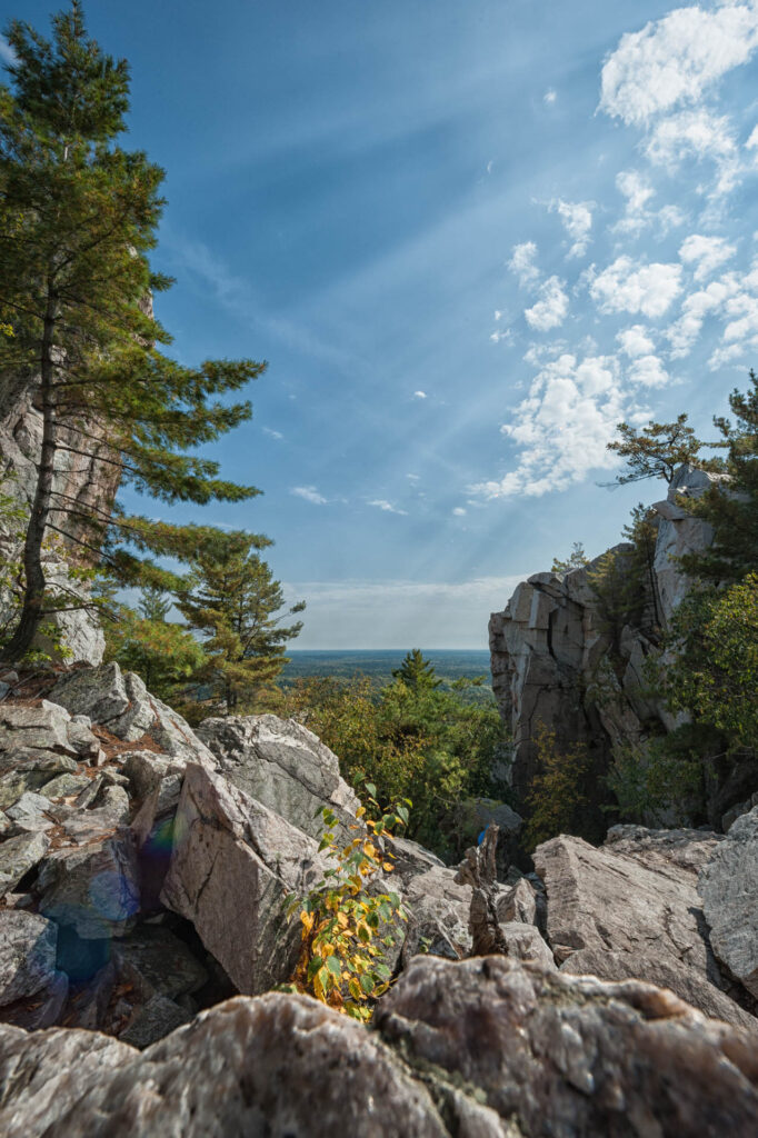 Ascent to &quot;The Crack&quot;