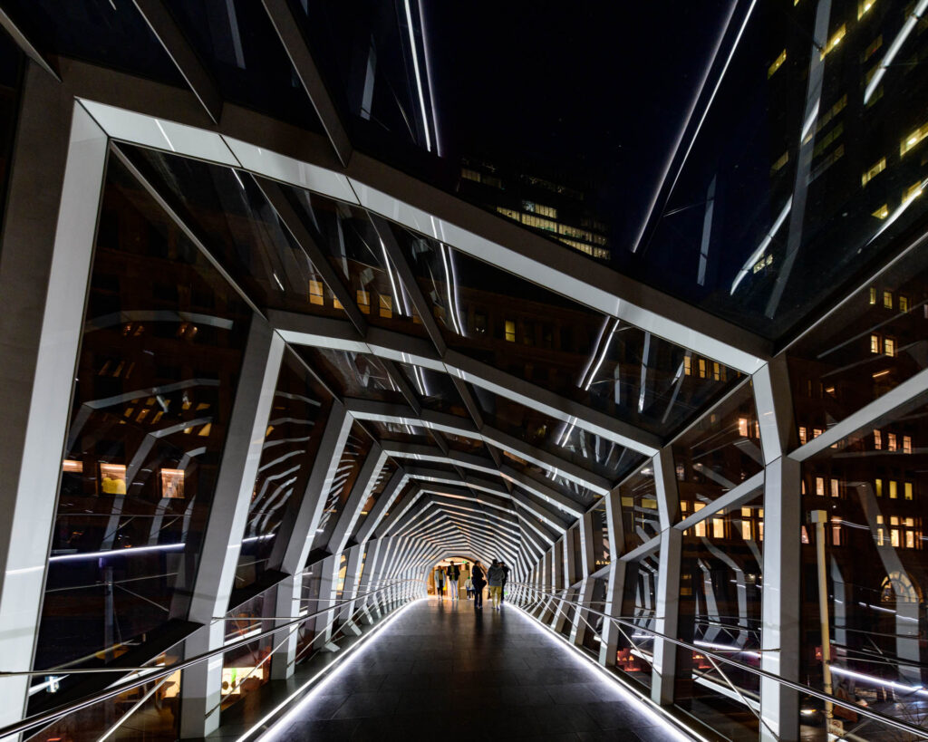 Bridge linking the Eaton Centre to the Bay | Focus On Mee | Robert Mee