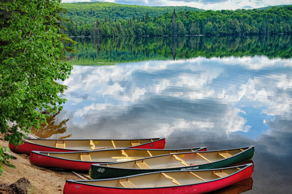 Canoes @ Craig Lake, Algonquin | Focus On Mee | Robert Mee