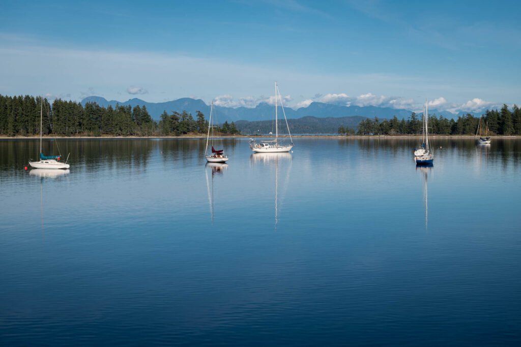 Drew Harbour at Rebecca Spit on Quadra Island, BC | Focus On Mee | Robert Mee