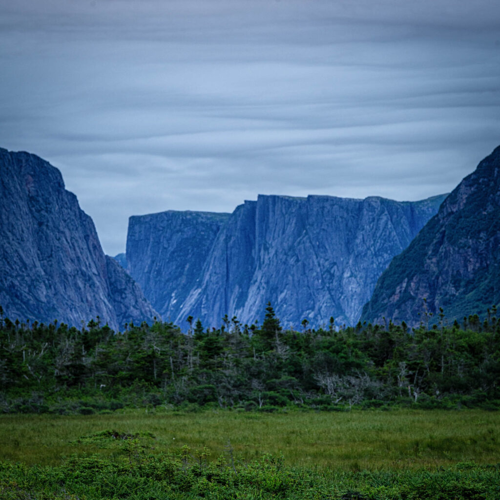 Entrance to the Western Brook Pond Fjord | Focus On Mee | Robert Mee