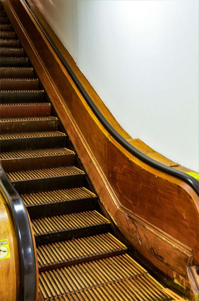 Escalator in Macey&#039;s | Focus On Mee | Robert Mee