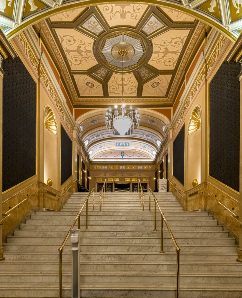 Grand Entrance Staircase of the Elgin and Winter Garden Theatres (1913) | Focus On Mee | Robert Mee