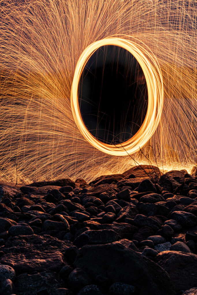 Light Painting - Cherry Beach | Focus On Mee | Robert Mee