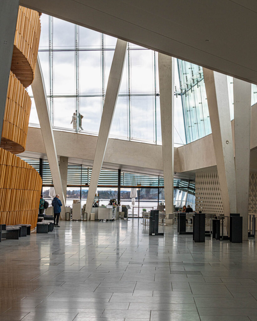 Lobby of Oslo Opera House | Focus On Mee | Robert Mee