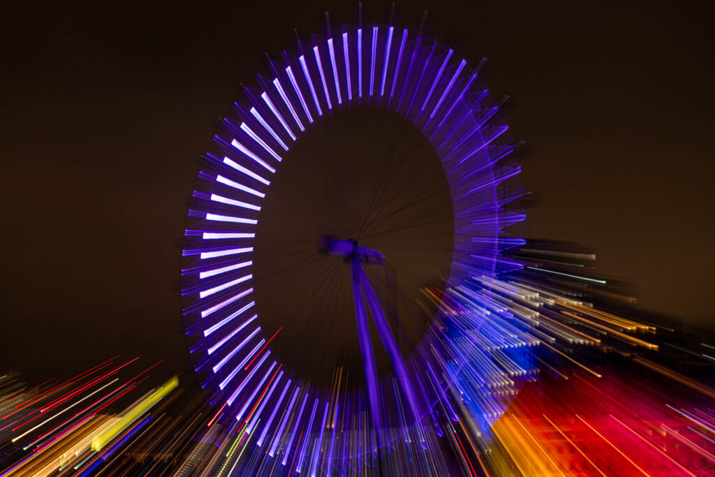 London Eye - (ICM - Intentional Camera Movement) | Focus On Mee | Robert Mee