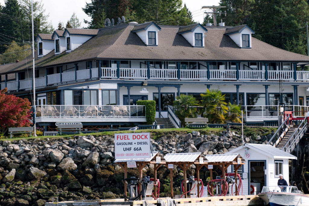 Lunch at Lund Marina, Lund BC | Focus On Mee | Robert Mee