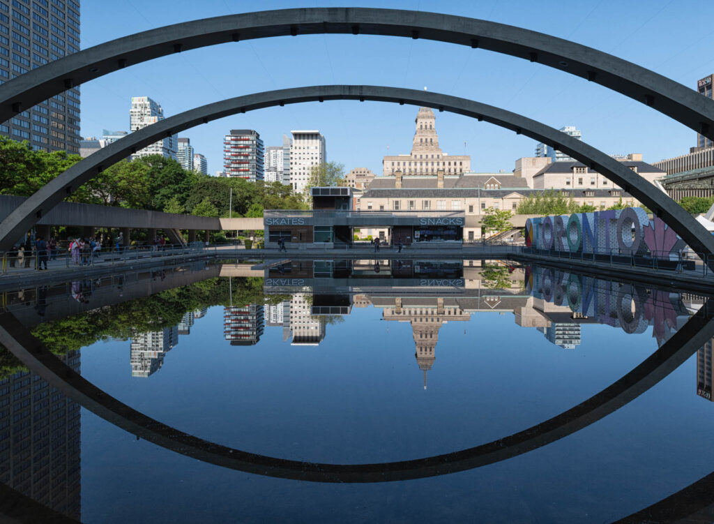 Reflecting Pool, Nathan Phillips Square, Toronto