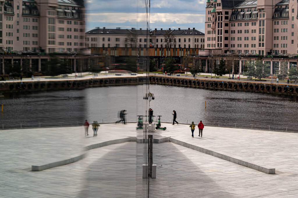 Reflection at Oslo Opera House | Focus On Mee | Robert Mee