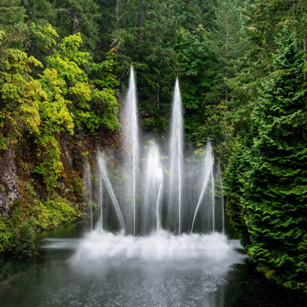 Ross Fountain, Butchart Gardens, Victoria, BC