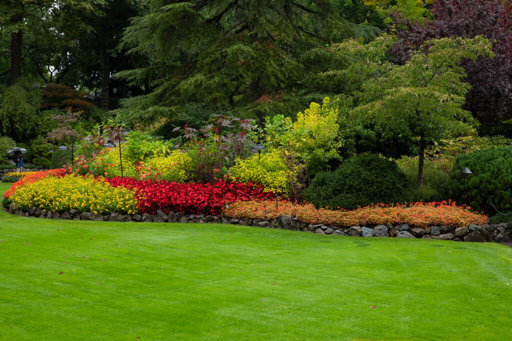 Sunken garden at Butchart Gardens | Focus On Mee | Robert Mee