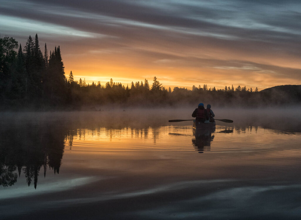 Sunrise on Craig Lake, Algonquin PP