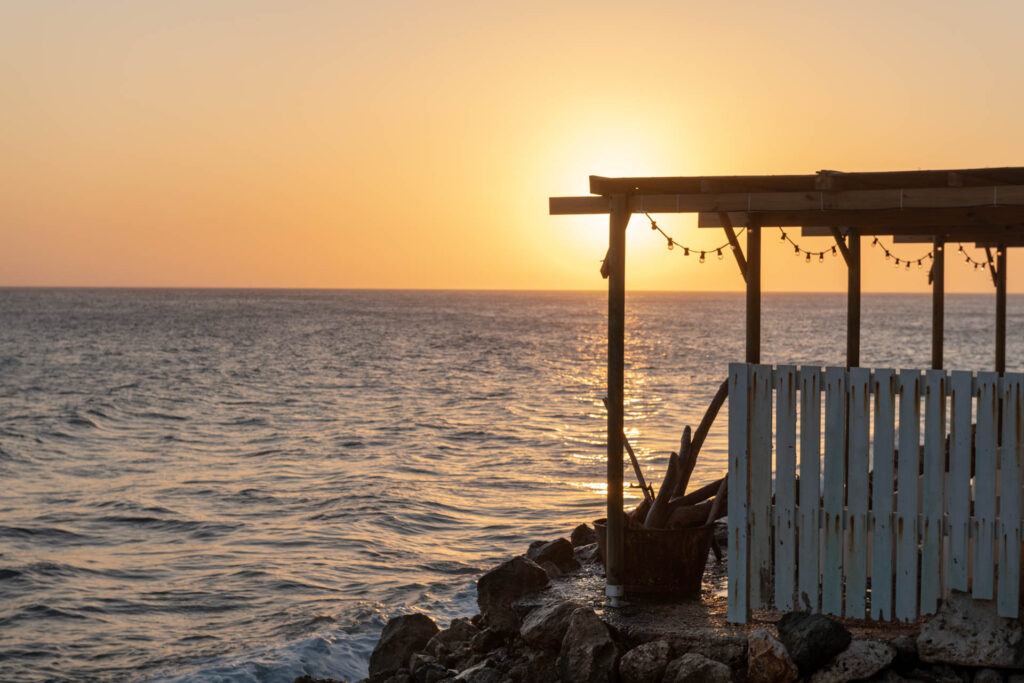 Sunset view from City Beach 88 in Pietermaai District | Focus On Mee | Robert Mee