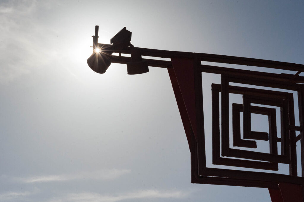 Taliesin West: Whirling Arrow Motif used  throughout the grounds | Focus On Mee | Robert Mee