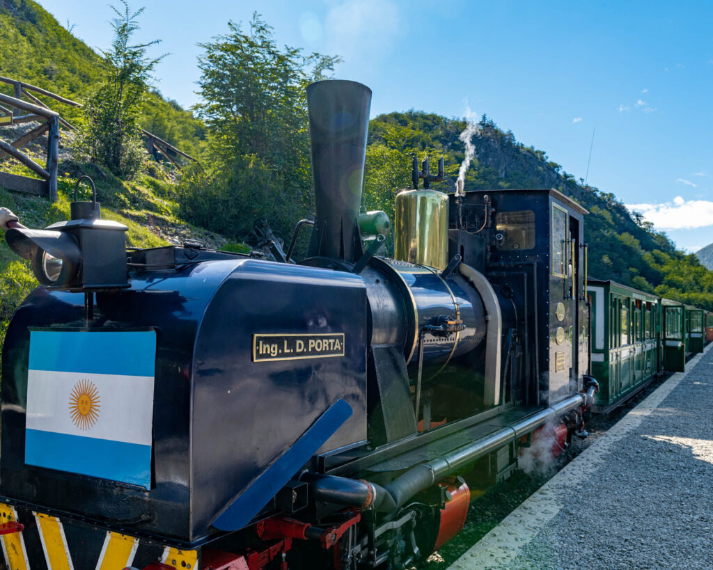 The End of the World Train in Tierra de Fuego National Park