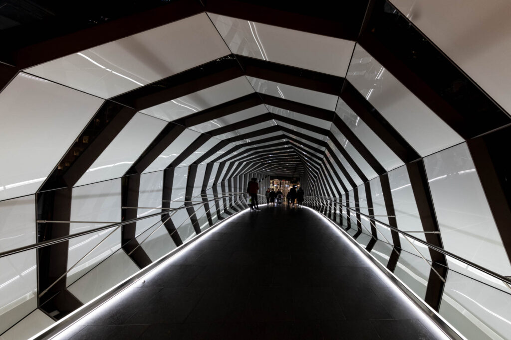 Bridge linking the Eaton Centre to the Bay | Focus On Mee | Robert Mee