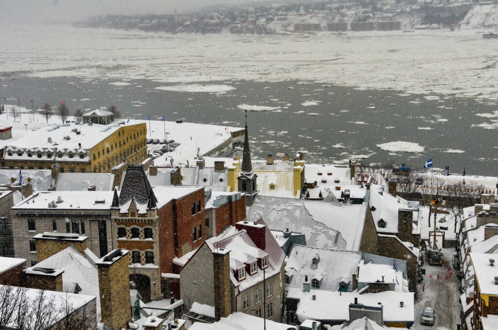 Overlooking the Lower Town and St Lawrence River | Focus On Mee | Robert Mee