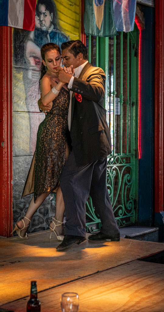 Tango Dancers in La Boca