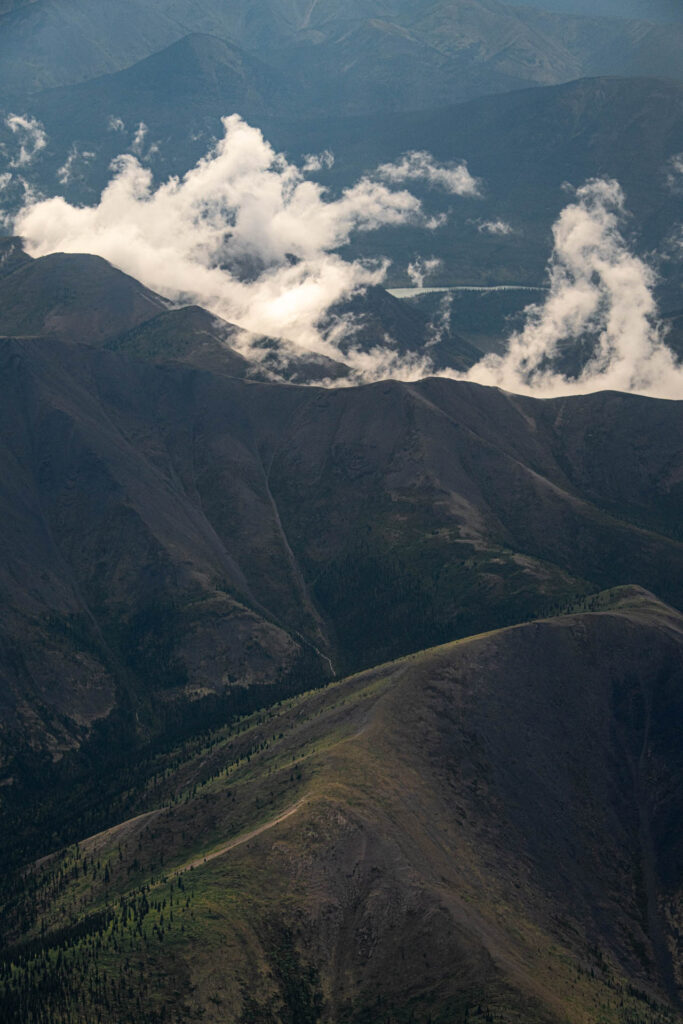 Flight from Fort Simpson to Rabbitkettle Lake - Nahanni National Park Reserve