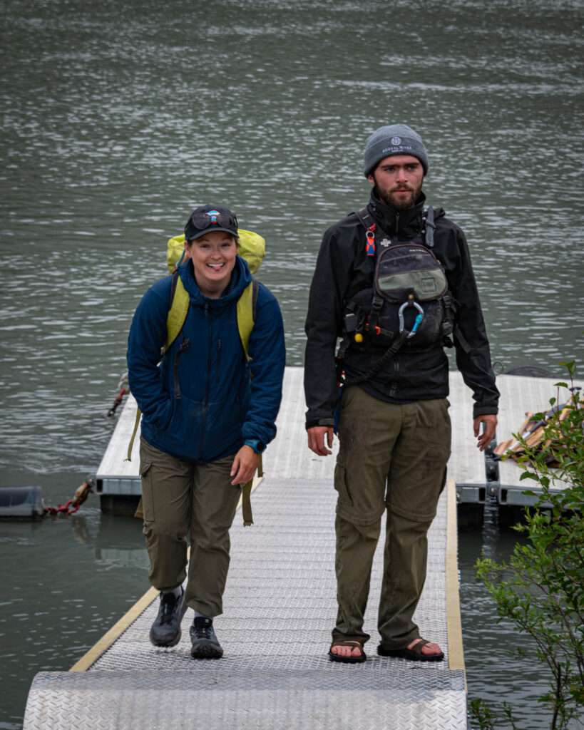 Our intrepid guides - Courtney and Robin