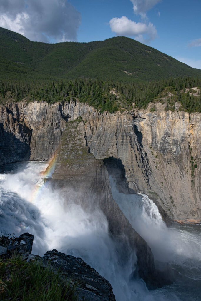 Rainbow at Virginia Falls