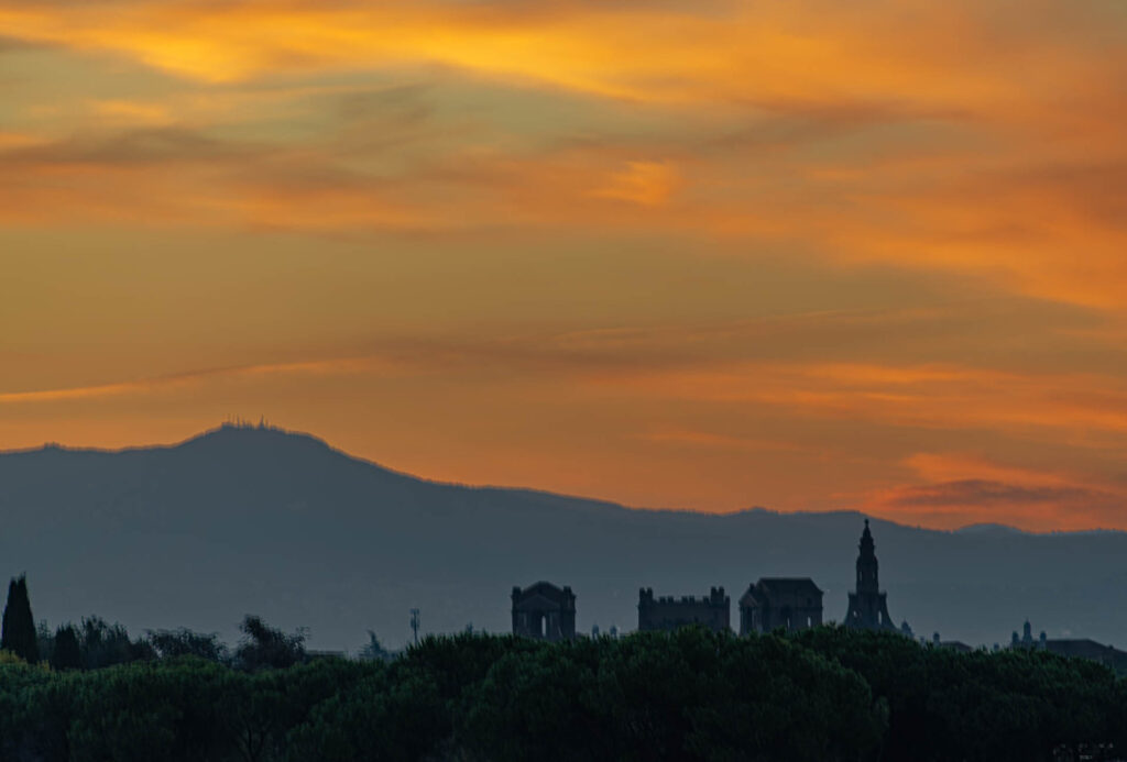 Sunrise view from Midas Hotel