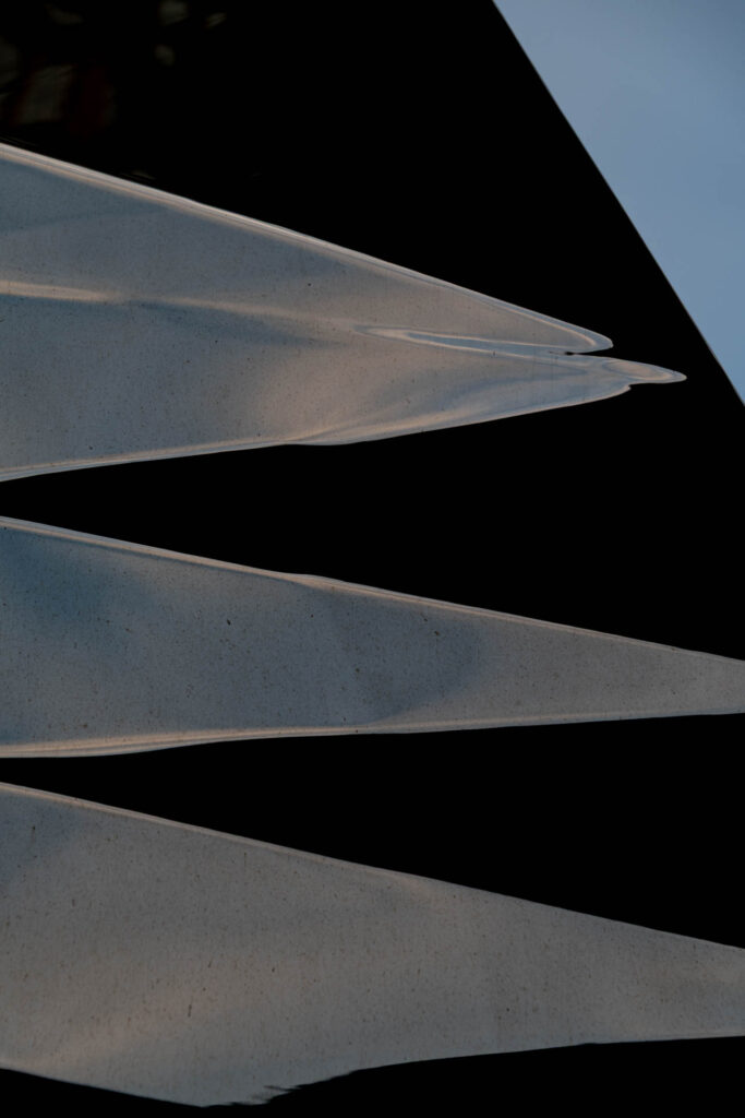 &quot;Dream Ballet&quot; sculpture reflection