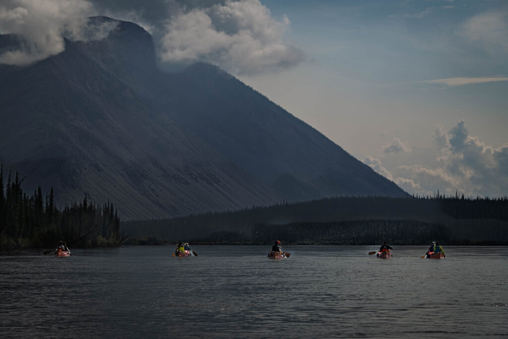 Back on the river towards Virginia Falls